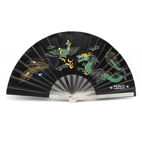 stainless steel tai chi fan