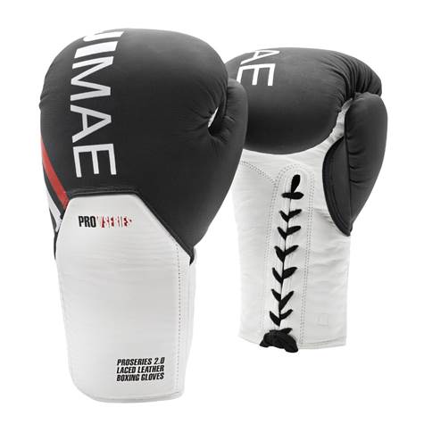 proseries 20 laced leather boxing gloves