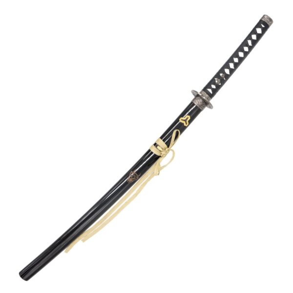 Stainless Steel Katana. Black-Golden