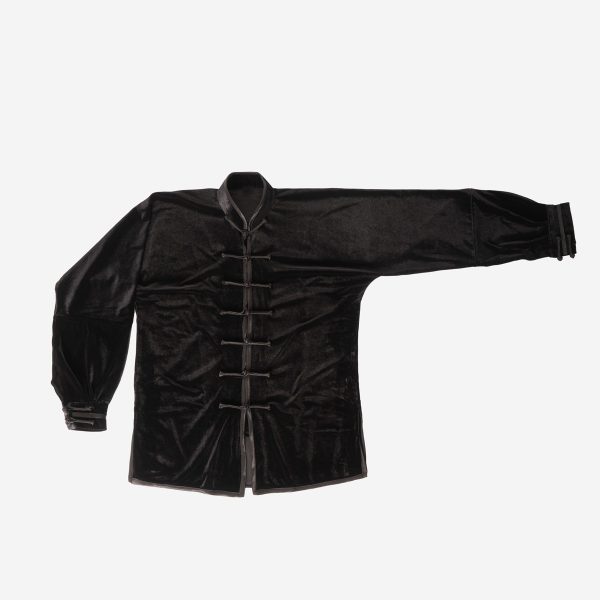 Qïng fløyels tai chi-jakke